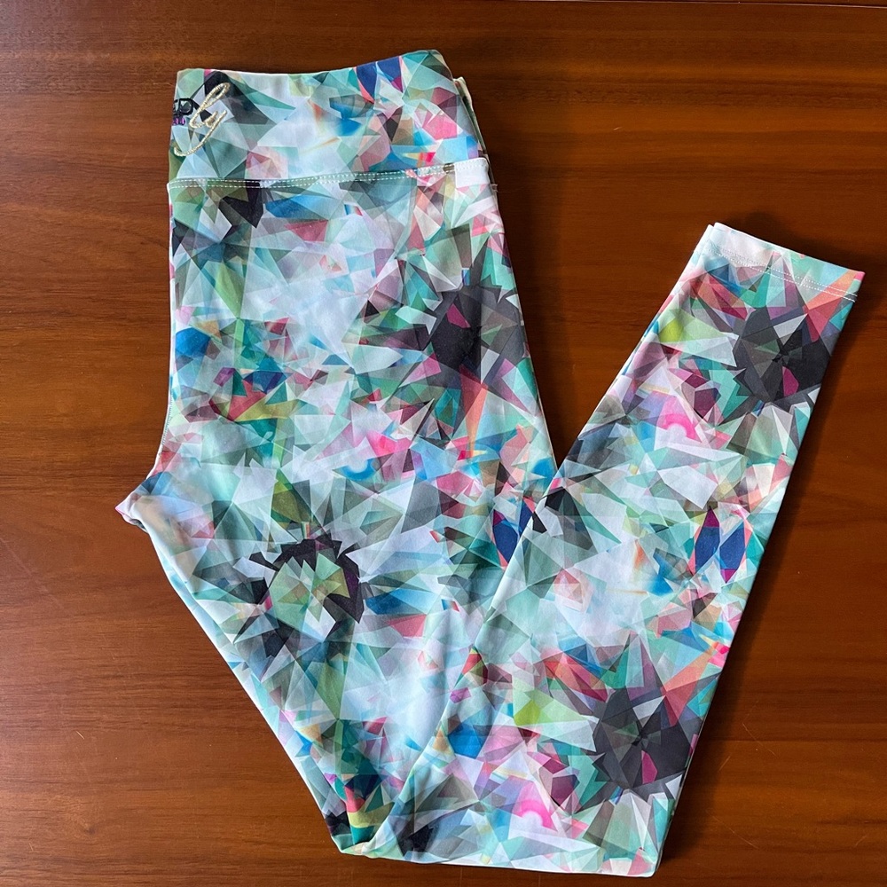 Vibrant Geometric Women's Leggings